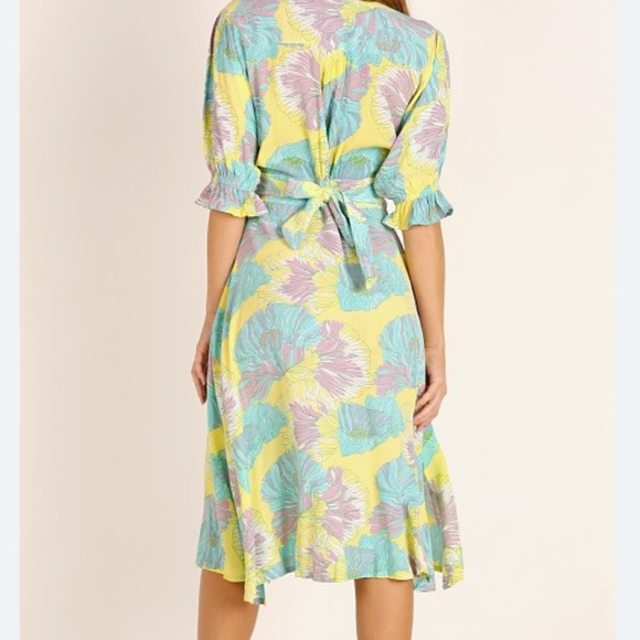 Faithfull The Brand Rafa Midi Dress Lera Floral - Picture 5 of 7